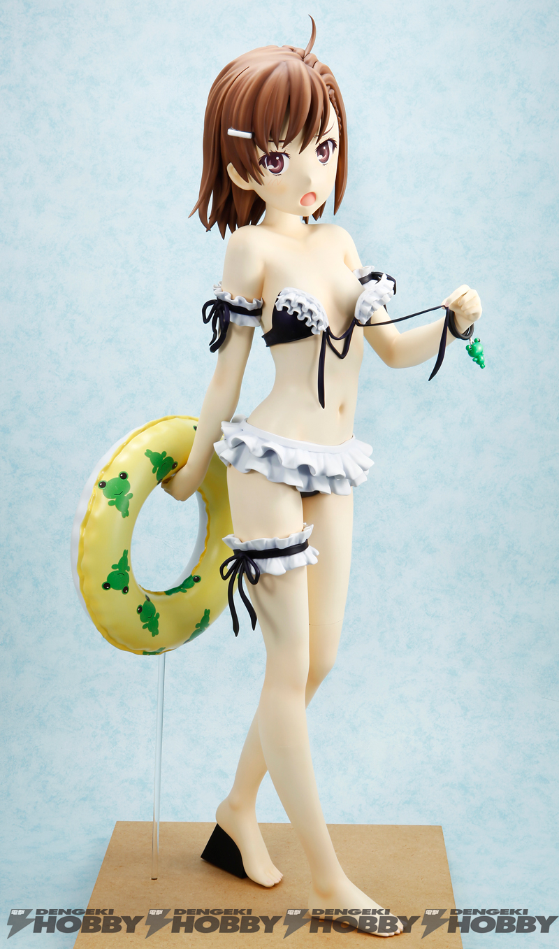 To Aru Kagaku no Railgun - Misaka Mikoto - 1/2.5 - Swimsuit ver., Soft Bust Edition (Ascii Media Works, Griffon Enterprises, Kadokawa) photo 2