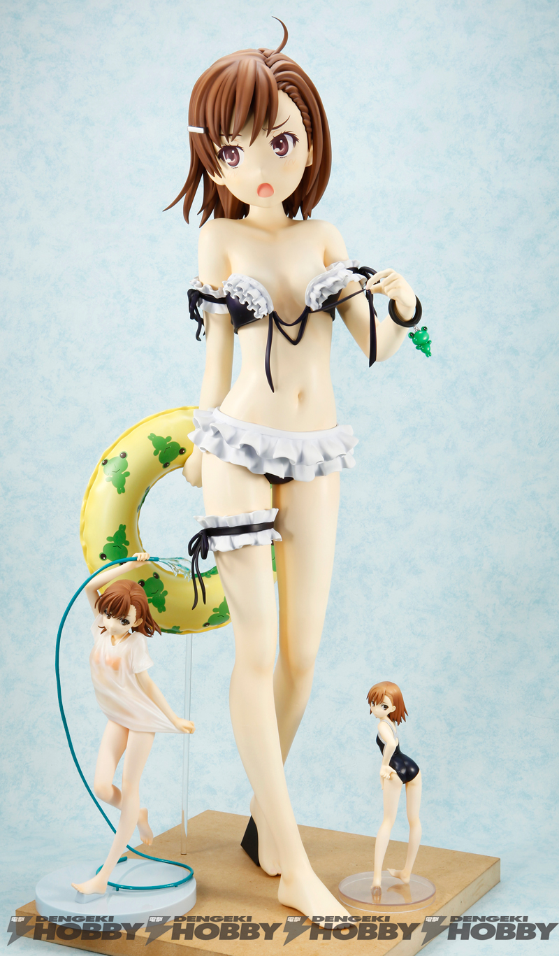 To Aru Kagaku no Railgun - Misaka Mikoto - 1/2.5 - Swimsuit ver., Soft Bust Edition (Ascii Media Works, Griffon Enterprises, Kadokawa) photo 3