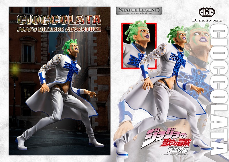 Jojo no Kimyou na Bouken - Ougon no Kaze - Cioccolata - Statue Legend  (#50) (Di molto bene, Medicos Entertainment)