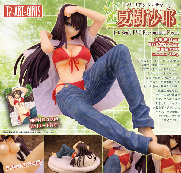 Original - Skytube - T2 Art☆Girls - Brilliant Summer Natsuki Saya - 1/6 (Alphamax) photo 4