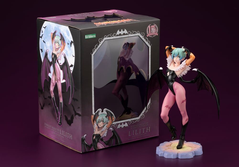 Vampire: The Night Warriors - Lilith Aensland - Bishoujo Statue - 1/7 - Limited Edition (Kotobukiya) photo 14