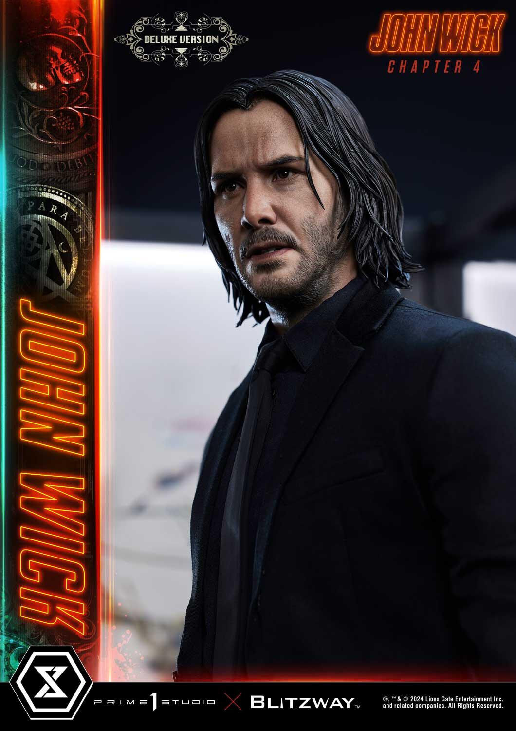 John Wick: Chapter 4 - John Wick - Premium Masterline  (PMJWK-01DXS) - 1/4 - DX Bonus Version (Blitzway, Prime 1 Studio)