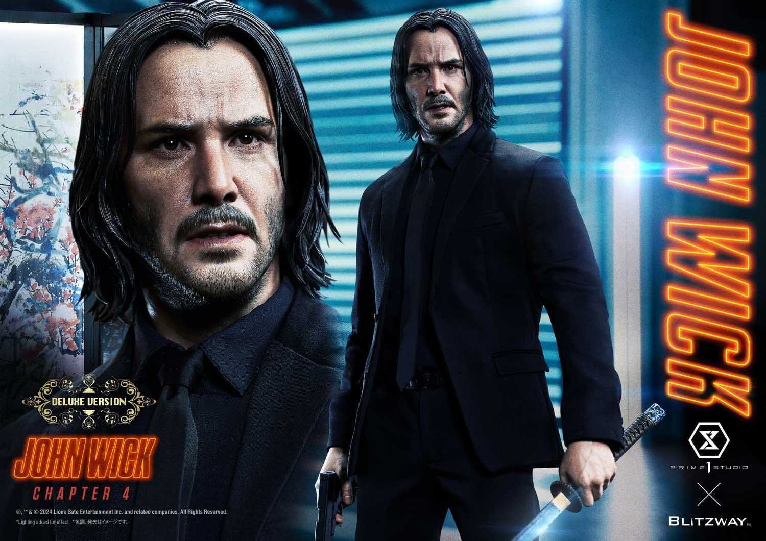 John Wick: Chapter 4 - John Wick - Premium Masterline  (PMJWK-01DXS) - 1/4 - DX Bonus Version (Blitzway, Prime 1 Studio) photo 2