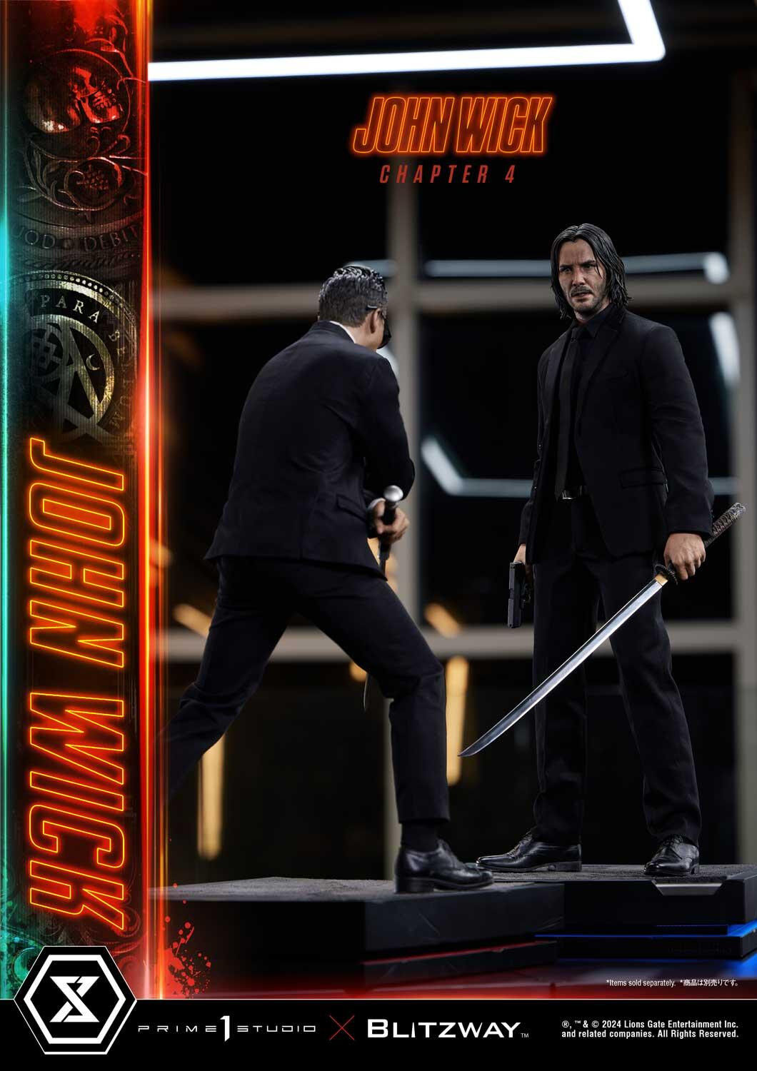 John Wick: Chapter 4 - John Wick - Premium Masterline  (PMJWK-01DXS) - 1/4 - DX Bonus Version (Blitzway, Prime 1 Studio) photo 18