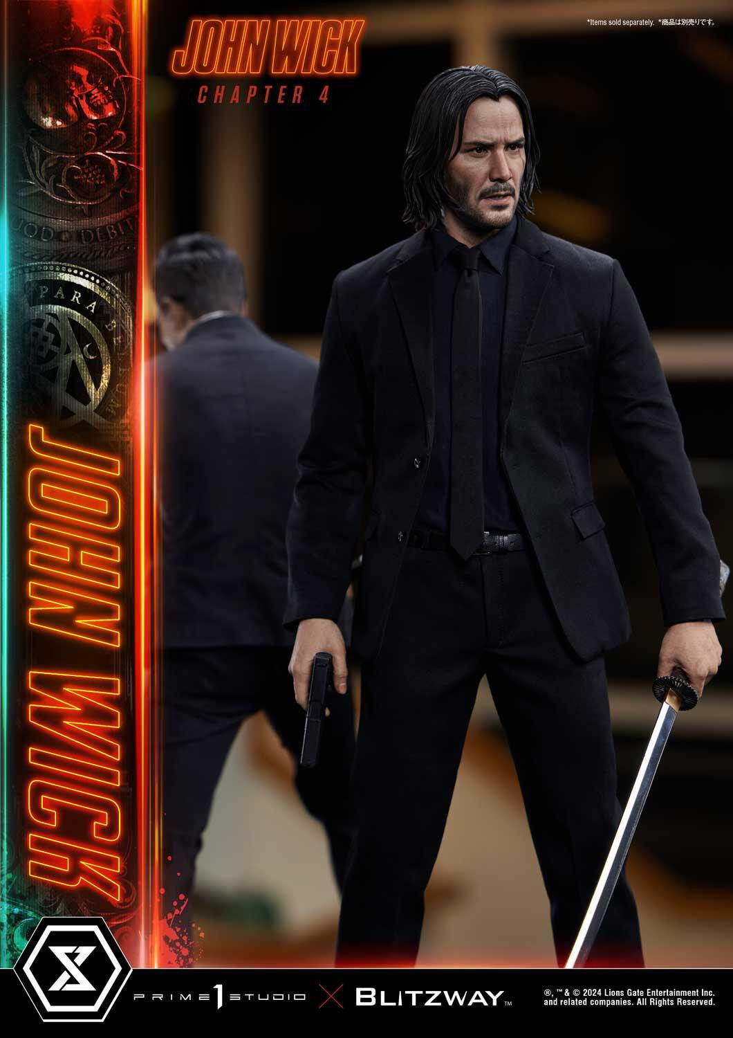 John Wick: Chapter 4 - John Wick - Premium Masterline  (PMJWK-01DXS) - 1/4 - DX Bonus Version (Blitzway, Prime 1 Studio) photo 19