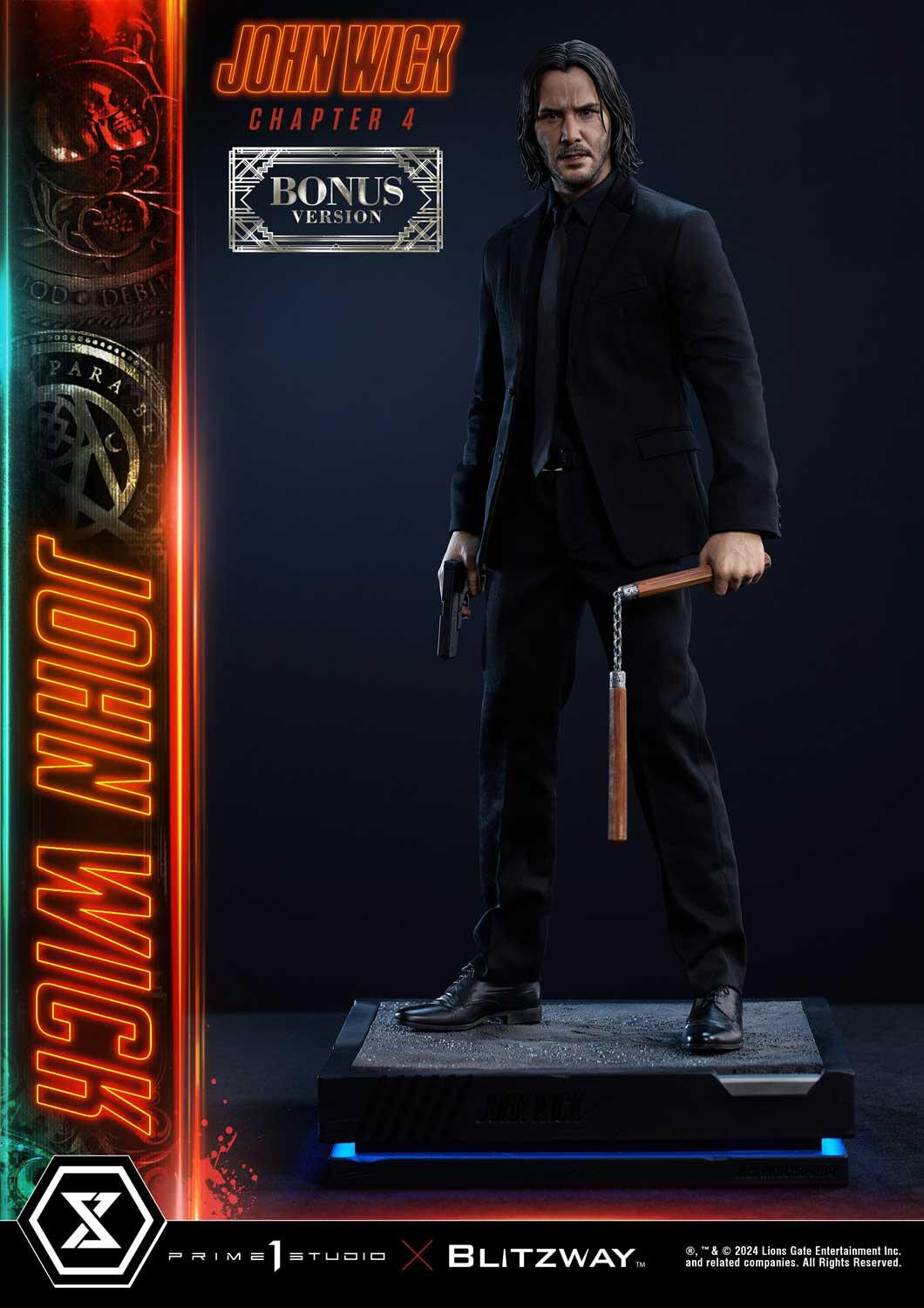 John Wick: Chapter 4 - John Wick - Premium Masterline  (PMJWK-01DXS) - 1/4 - DX Bonus Version (Blitzway, Prime 1 Studio) photo 24