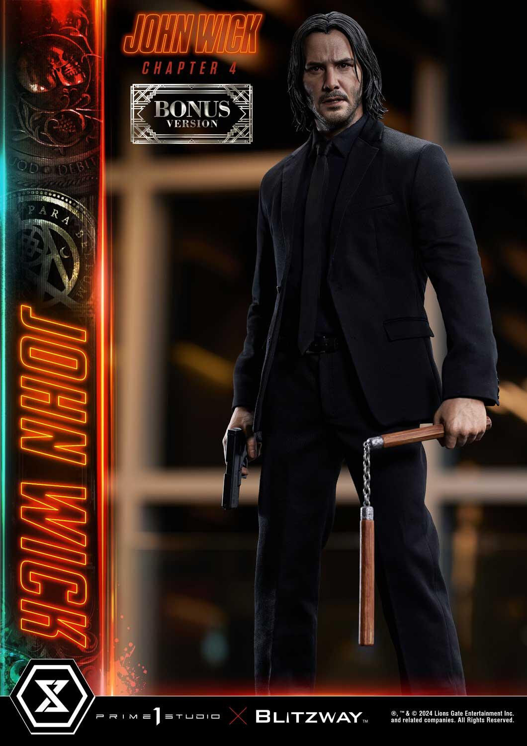 John Wick: Chapter 4 - John Wick - Premium Masterline  (PMJWK-01DXS) - 1/4 - DX Bonus Version (Blitzway, Prime 1 Studio) photo 26