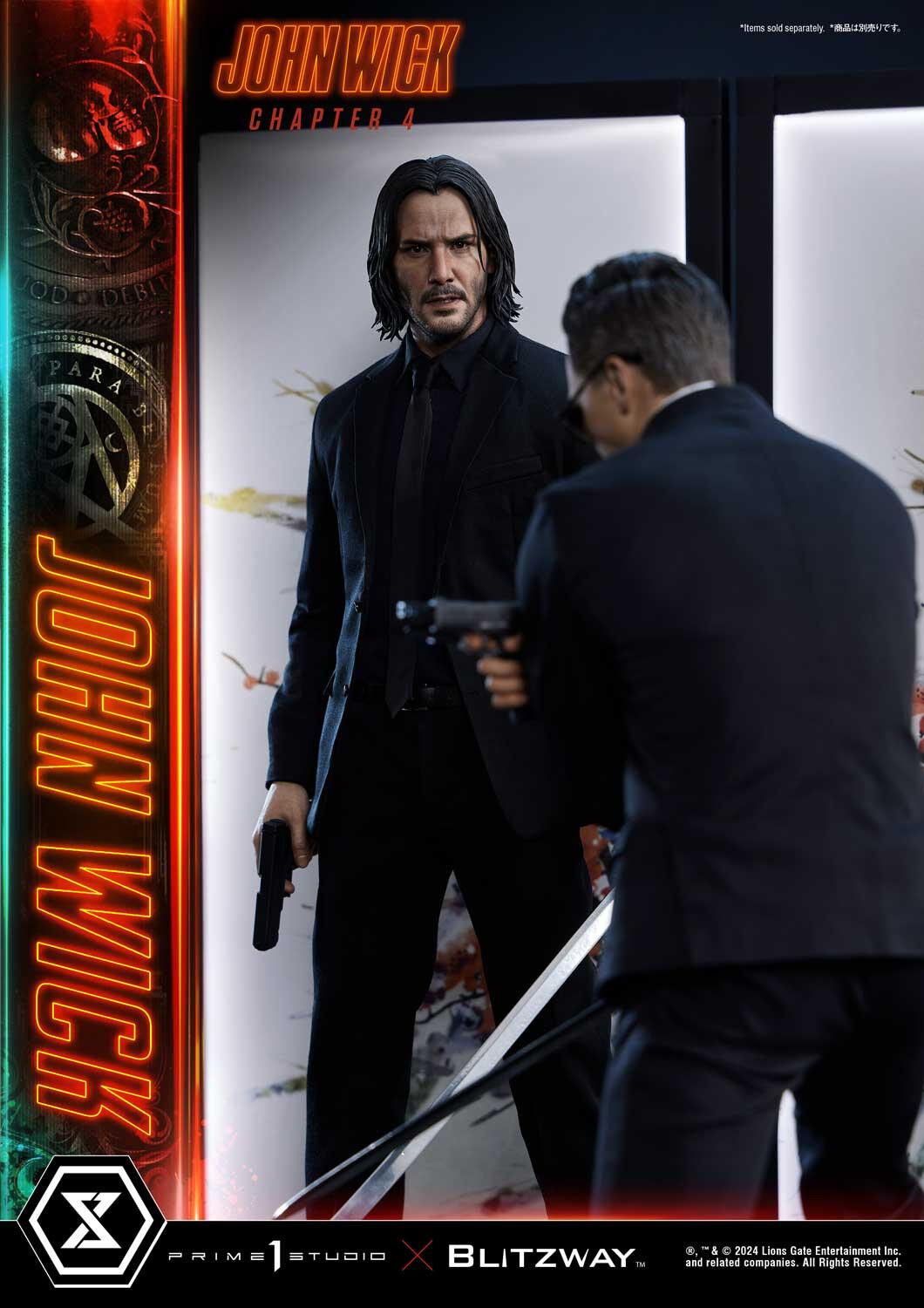 John Wick: Chapter 4 - John Wick - Premium Masterline  (PMJWK-01DXS) - 1/4 - DX Bonus Version (Blitzway, Prime 1 Studio) photo 29