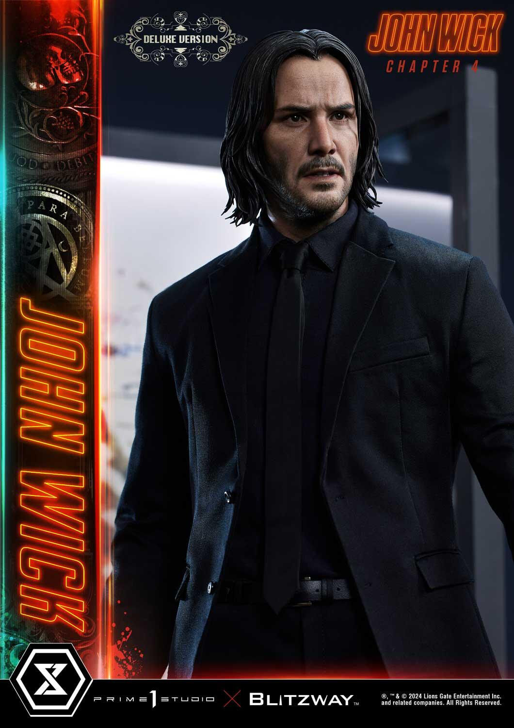 John Wick: Chapter 4 - John Wick - Premium Masterline  (PMJWK-01DXS) - 1/4 - DX Bonus Version (Blitzway, Prime 1 Studio) photo 33
