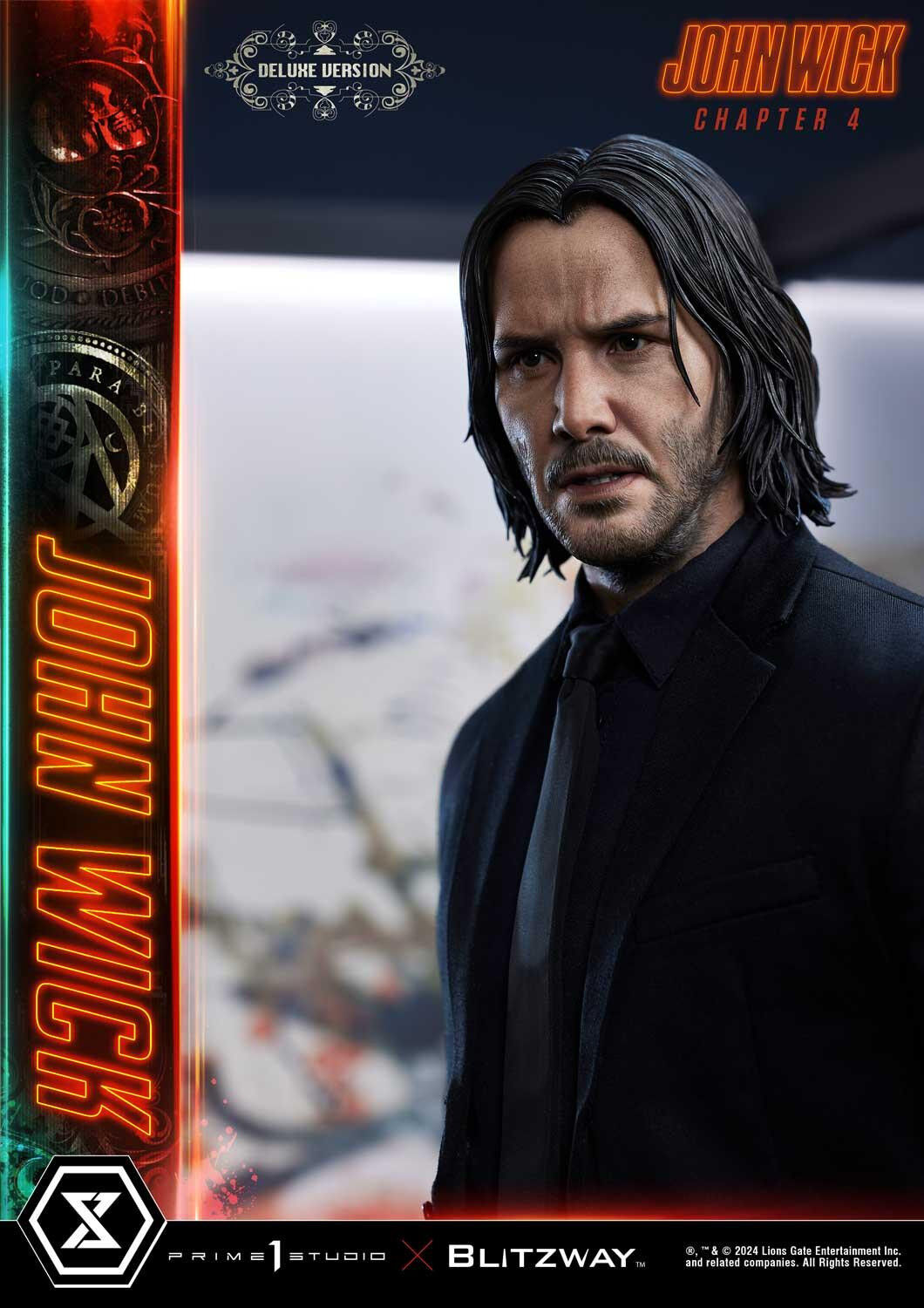 John Wick: Chapter 4 - John Wick - Premium Masterline  (PMJWK-01DXS) - 1/4 - DX Bonus Version (Blitzway, Prime 1 Studio) photo 37