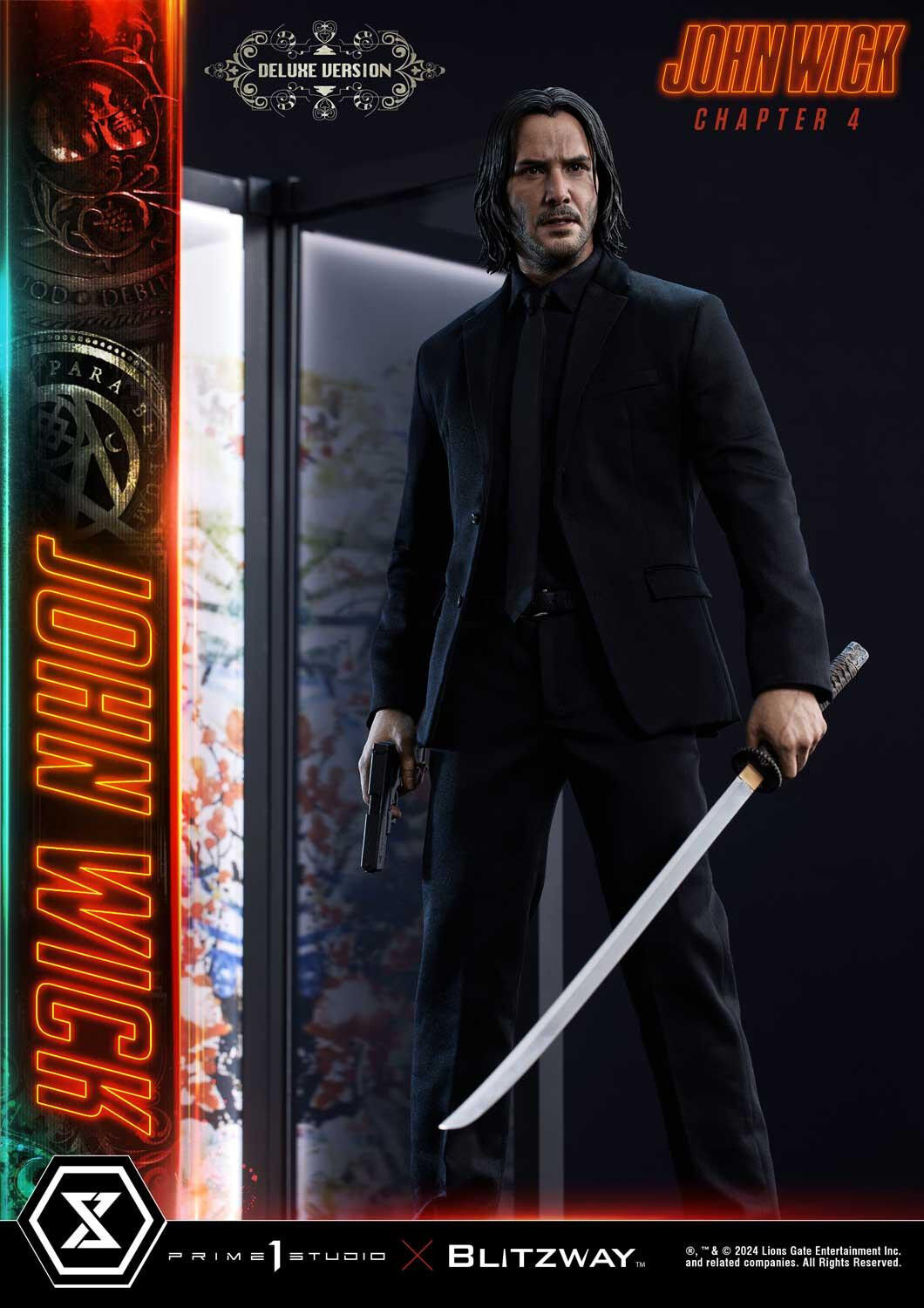 John Wick: Chapter 4 - John Wick - Premium Masterline  (PMJWK-01DXS) - 1/4 - DX Bonus Version (Blitzway, Prime 1 Studio) photo 39