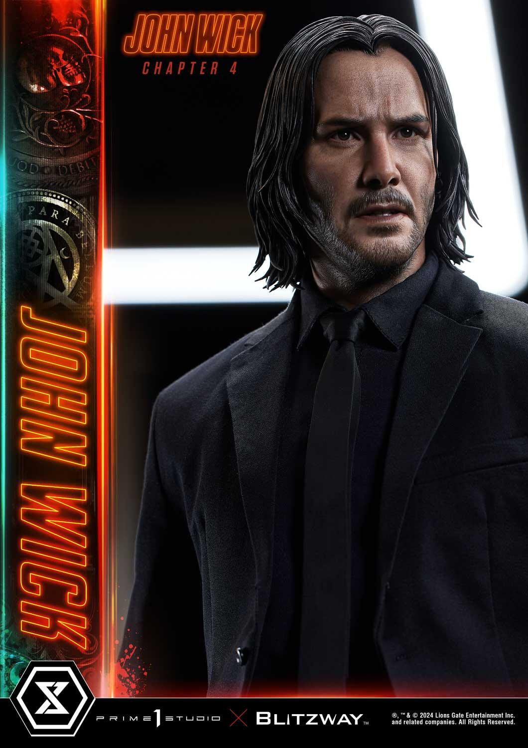 John Wick: Chapter 4 - John Wick - Premium Masterline  (PMJWK-01DXS) - 1/4 - DX Bonus Version (Blitzway, Prime 1 Studio) photo 43
