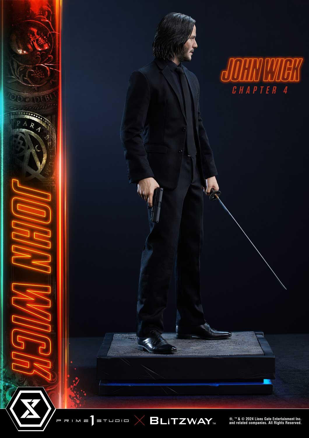 John Wick: Chapter 4 - John Wick - Premium Masterline  (PMJWK-01DXS) - 1/4 - DX Bonus Version (Blitzway, Prime 1 Studio) photo 46
