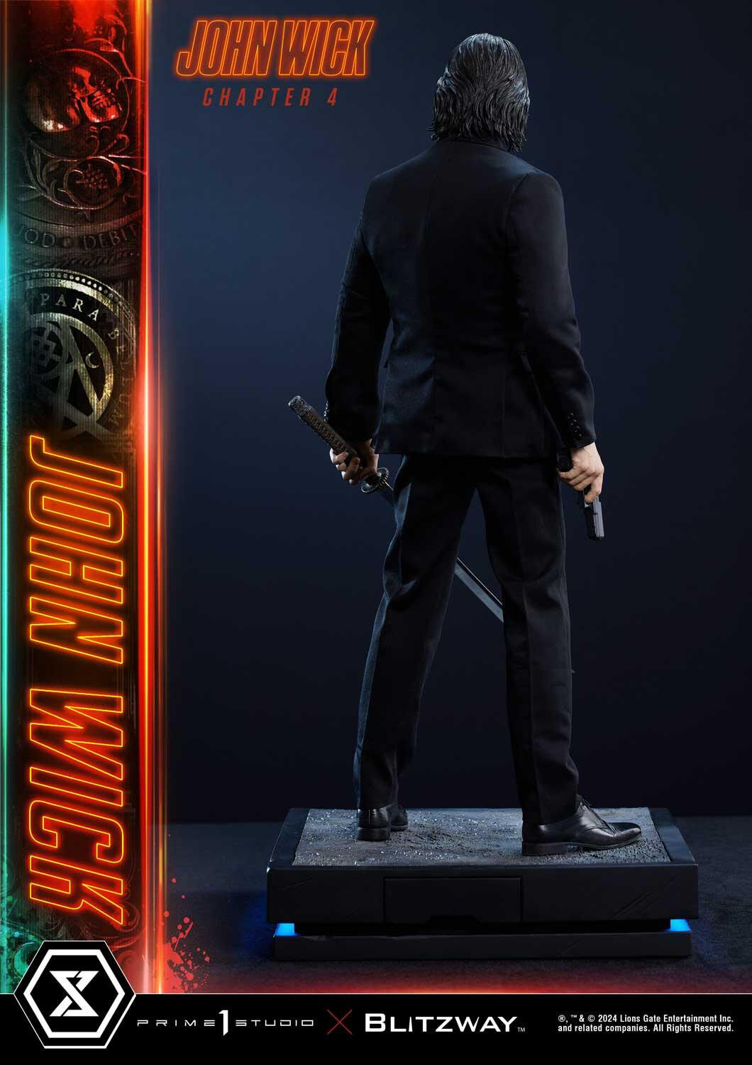 John Wick: Chapter 4 - John Wick - Premium Masterline  (PMJWK-01DXS) - 1/4 - DX Bonus Version (Blitzway, Prime 1 Studio) photo 48