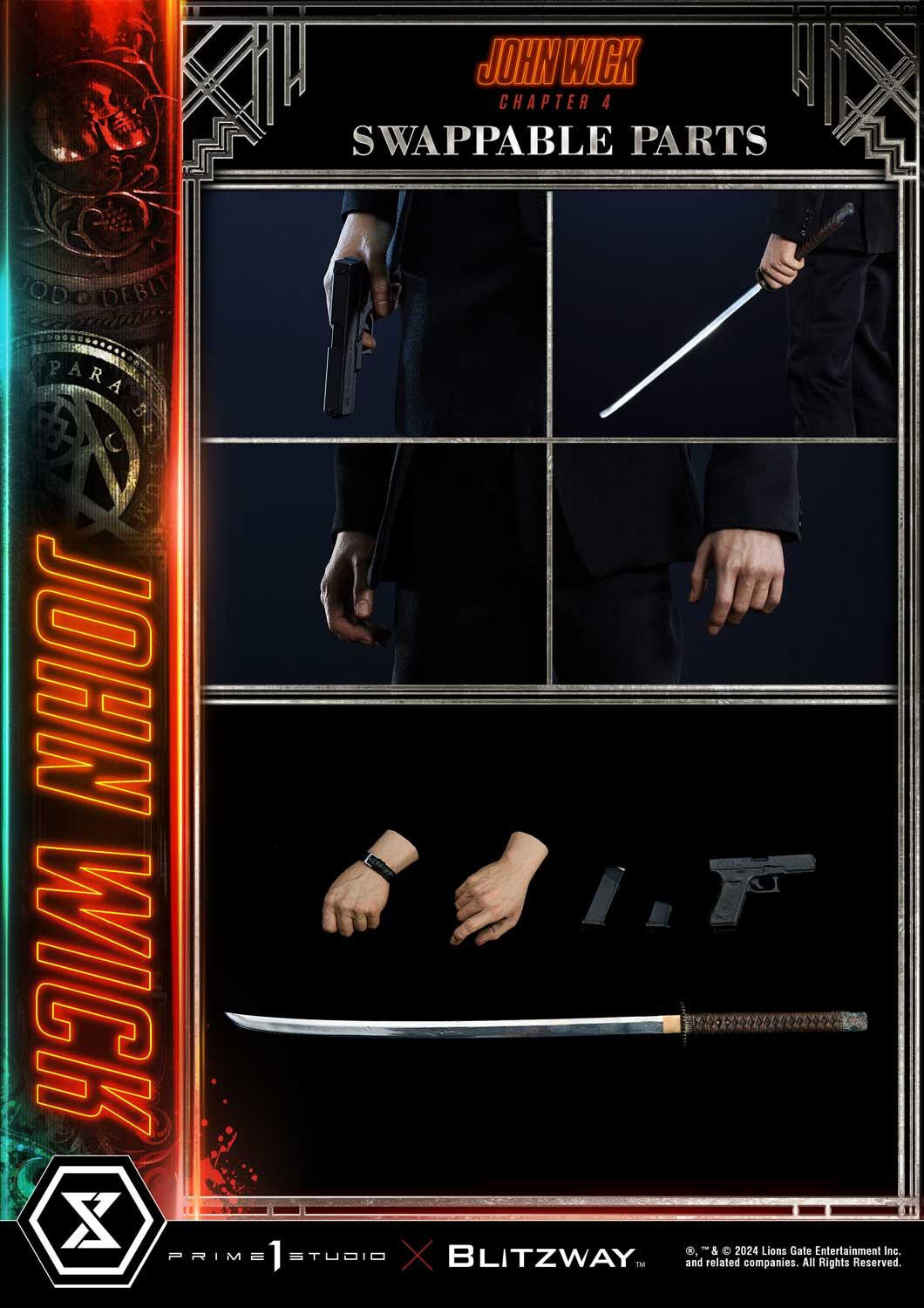John Wick: Chapter 4 - John Wick - Premium Masterline  (PMJWK-01DXS) - 1/4 - DX Bonus Version (Blitzway, Prime 1 Studio) photo 56