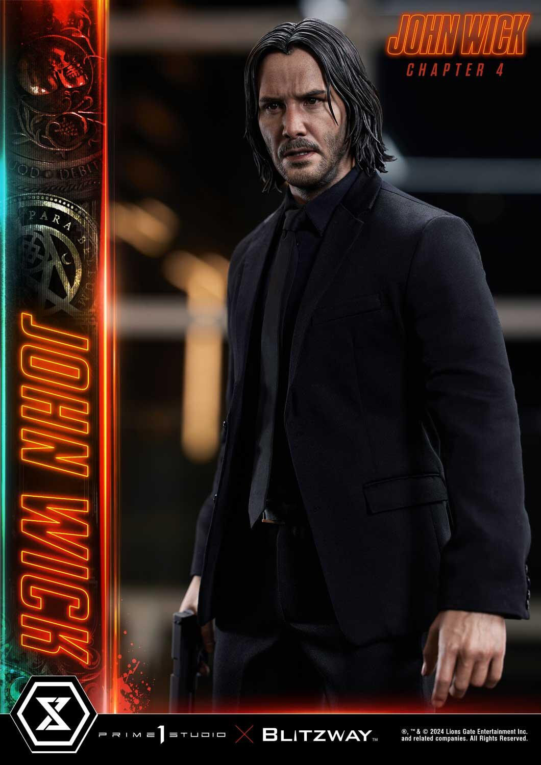 John Wick: Chapter 4 - John Wick - Premium Masterline  (PMJWK-01DXS) - 1/4 - DX Bonus Version (Blitzway, Prime 1 Studio) photo 67