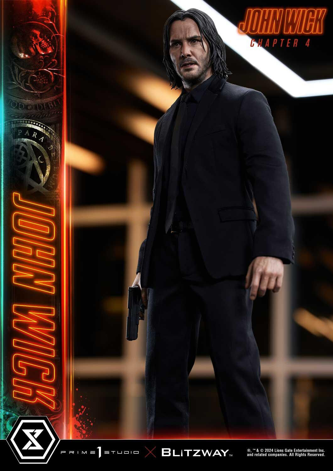 John Wick: Chapter 4 - John Wick - Premium Masterline  (PMJWK-01DXS) - 1/4 - DX Bonus Version (Blitzway, Prime 1 Studio) photo 68