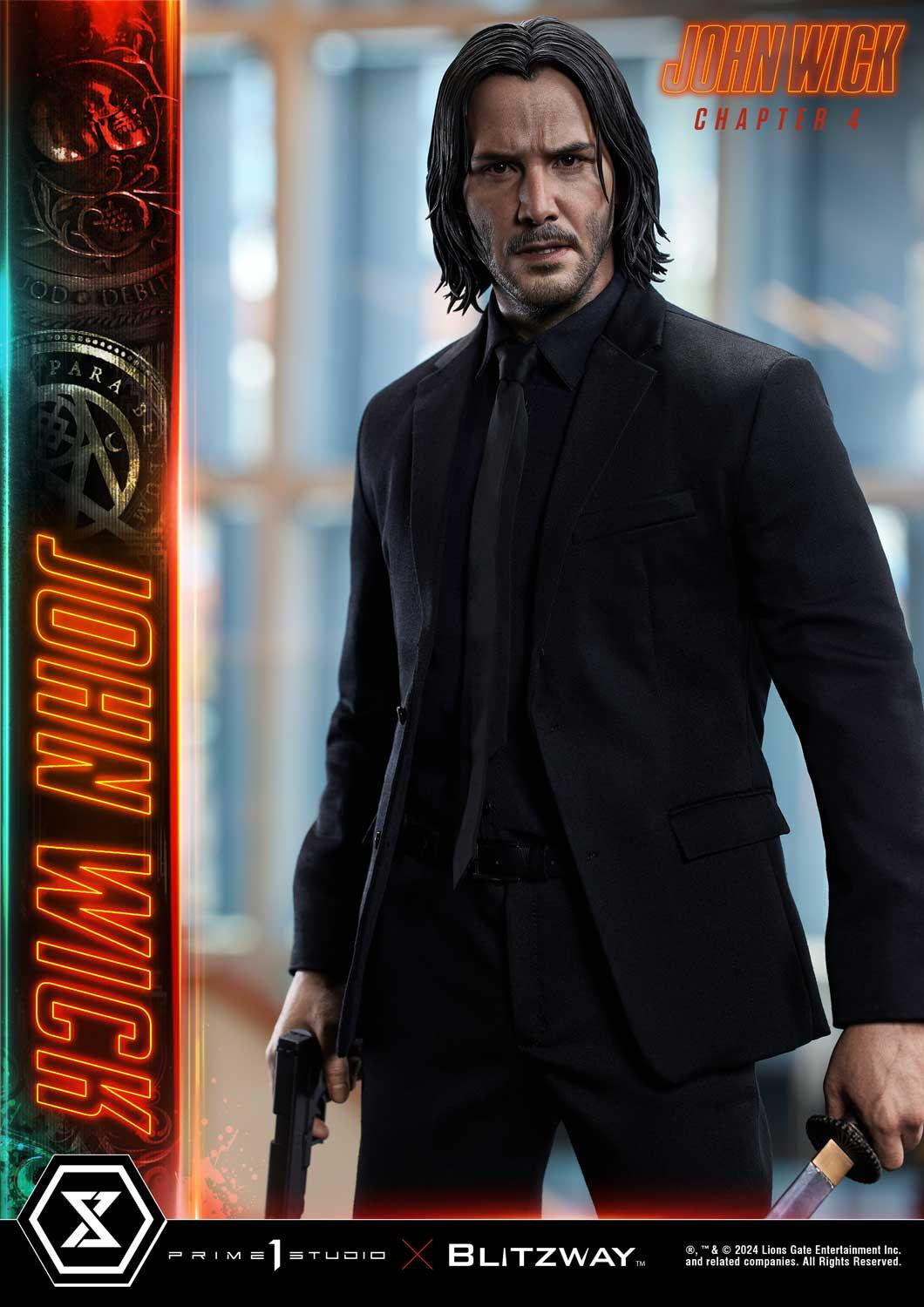 John Wick: Chapter 4 - John Wick - Premium Masterline  (PMJWK-01DXS) - 1/4 - DX Bonus Version (Blitzway, Prime 1 Studio) photo 70