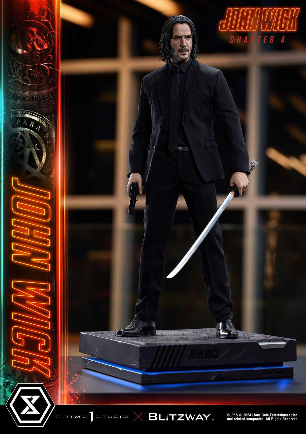 John Wick: Chapter 4 - John Wick - Premium Masterline  (PMJWK-01DXS) - 1/4 - DX Bonus Version (Blitzway, Prime 1 Studio) photo 71