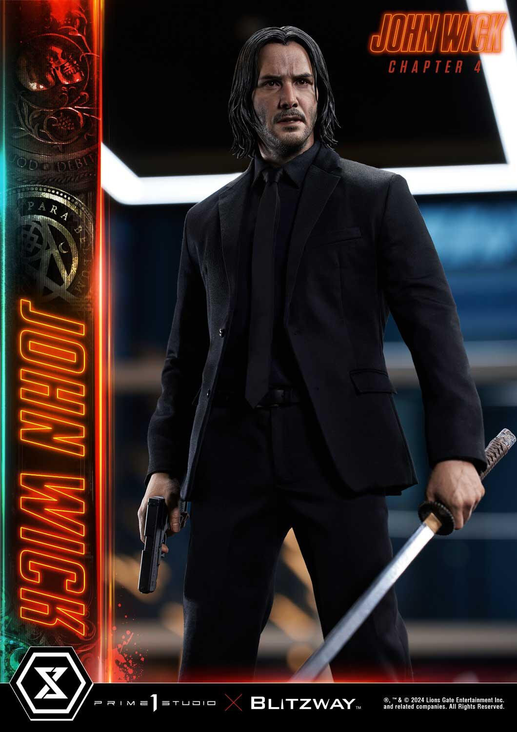 John Wick: Chapter 4 - John Wick - Premium Masterline  (PMJWK-01DXS) - 1/4 - DX Bonus Version (Blitzway, Prime 1 Studio) photo 73