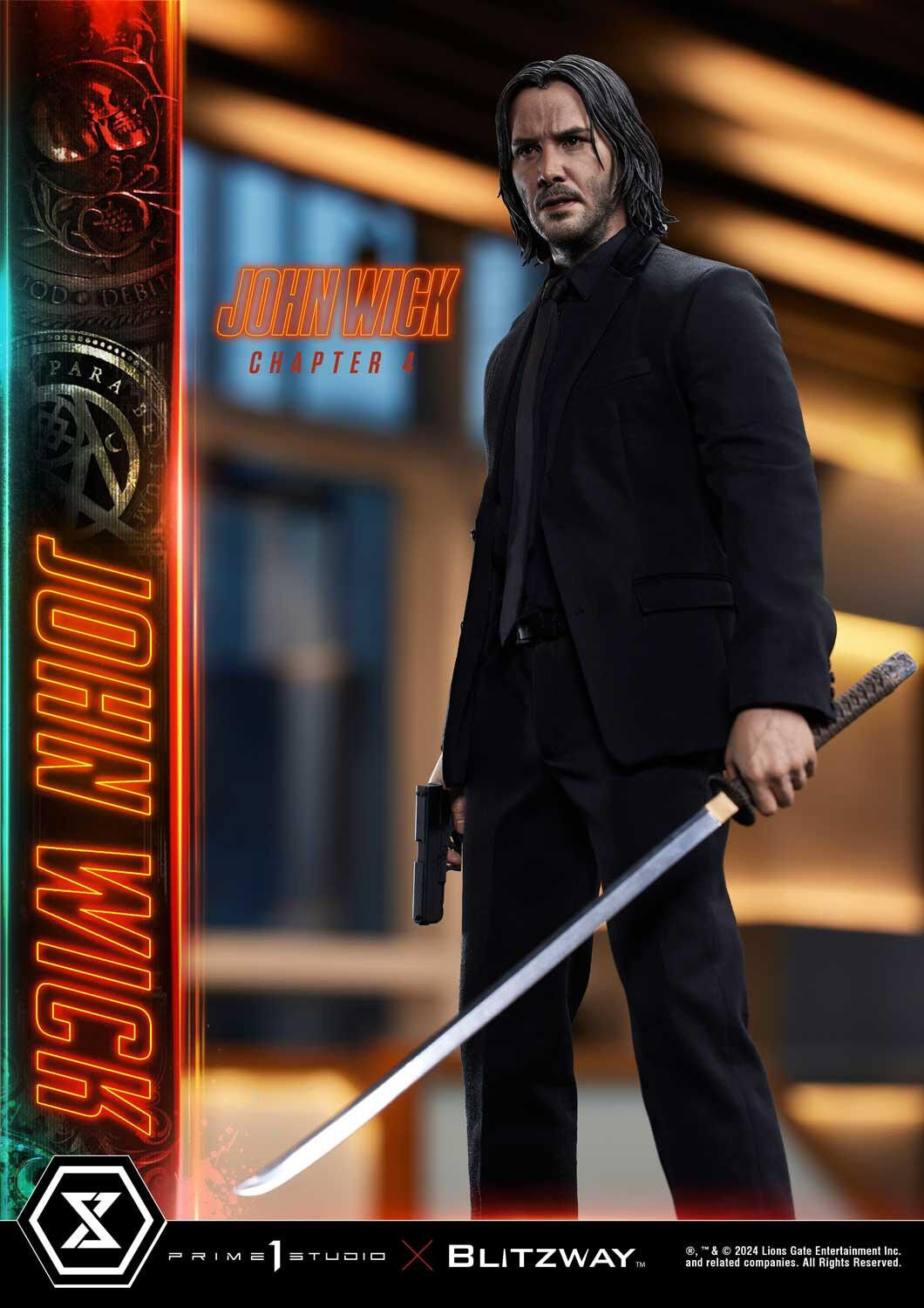 John Wick: Chapter 4 - John Wick - Premium Masterline  (PMJWK-01DXS) - 1/4 - DX Bonus Version (Blitzway, Prime 1 Studio) photo 74