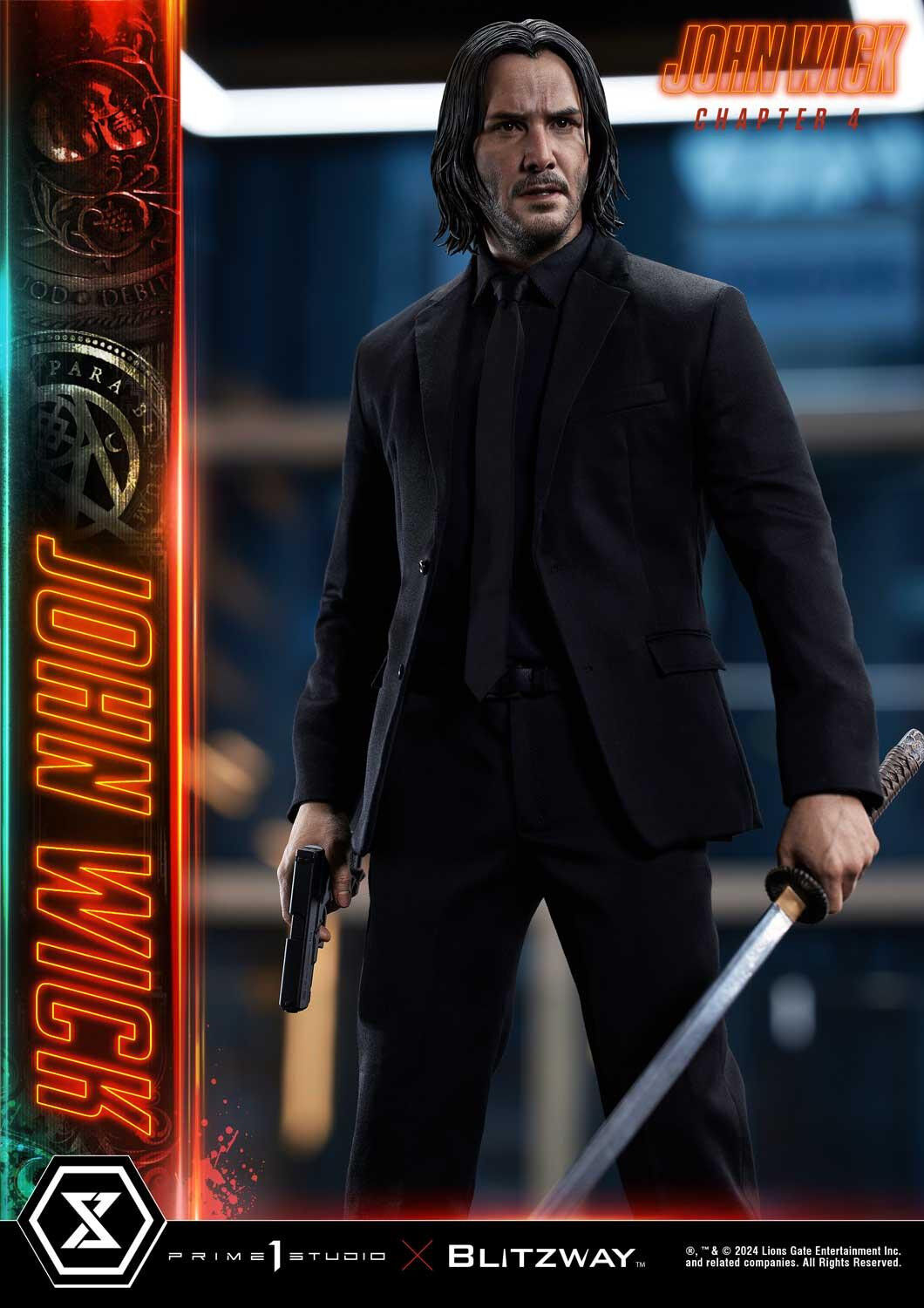 John Wick: Chapter 4 - John Wick - Premium Masterline  (PMJWK-01DXS) - 1/4 - DX Bonus Version (Blitzway, Prime 1 Studio) photo 76