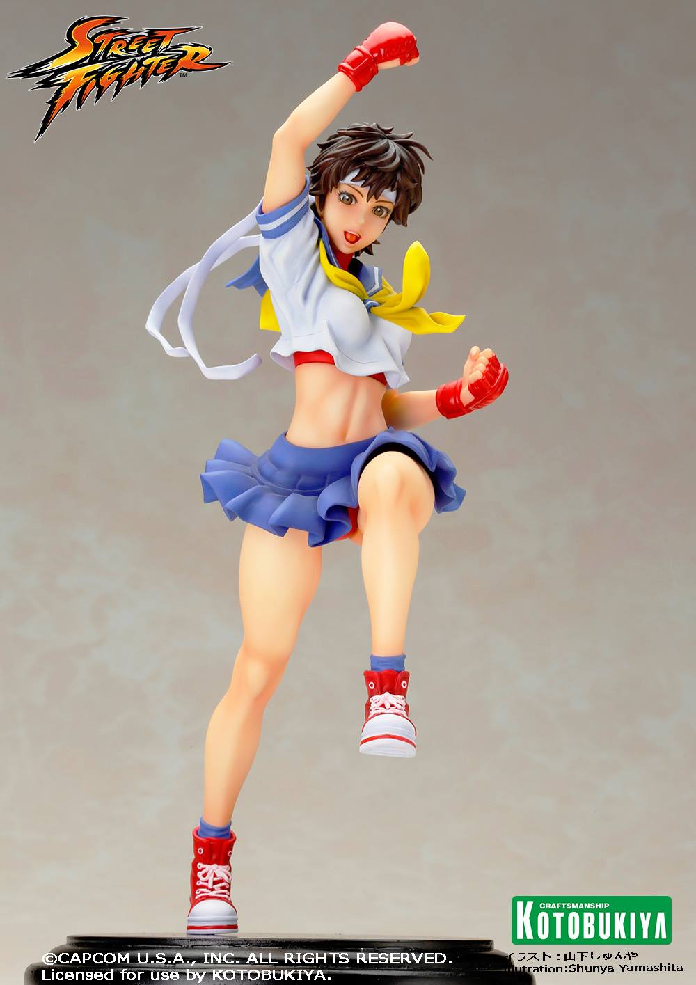 Street Fighter - Kasugano Sakura - Bishoujo Statue - Street Fighter x Bishoujo - 1/7 (Kotobukiya) photo 7