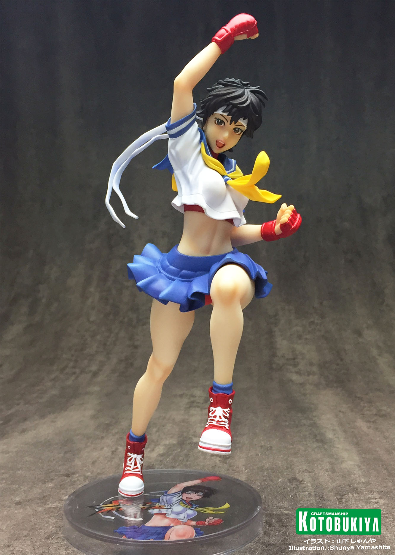 Street Fighter - Kasugano Sakura - Bishoujo Statue - Street Fighter x Bishoujo - 1/7 (Kotobukiya) photo 8