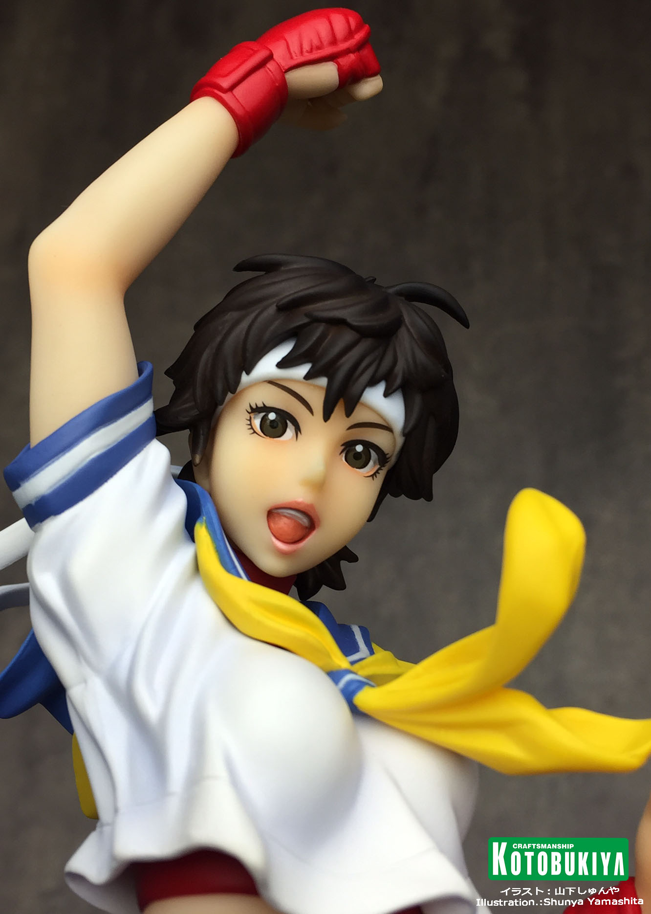 Street Fighter - Kasugano Sakura - Bishoujo Statue - Street Fighter x Bishoujo - 1/7 (Kotobukiya) photo 9
