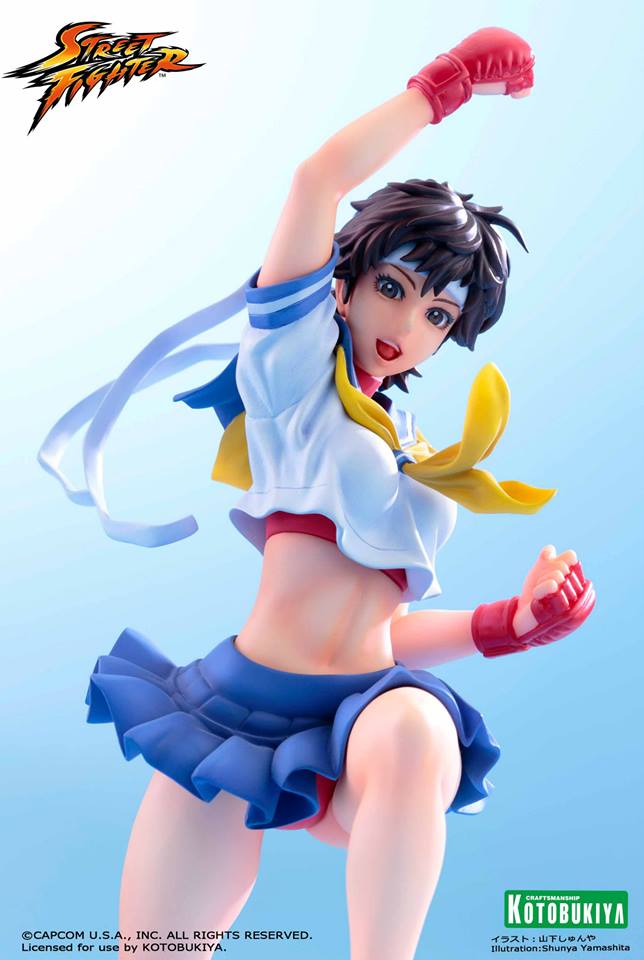 Street Fighter - Kasugano Sakura - Bishoujo Statue - Street Fighter x Bishoujo - 1/7 (Kotobukiya) photo 10
