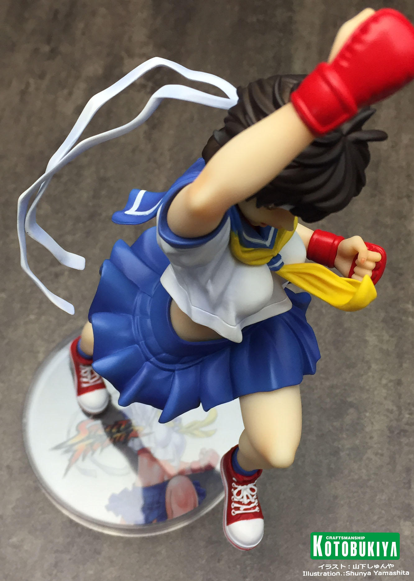 Street Fighter - Kasugano Sakura - Bishoujo Statue - Street Fighter x Bishoujo - 1/7 (Kotobukiya) photo 11