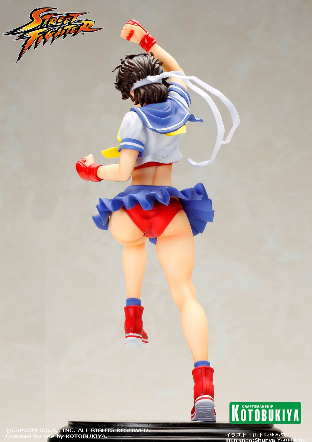 Street Fighter - Kasugano Sakura - Bishoujo Statue - Street Fighter x Bishoujo - 1/7 (Kotobukiya) photo 14