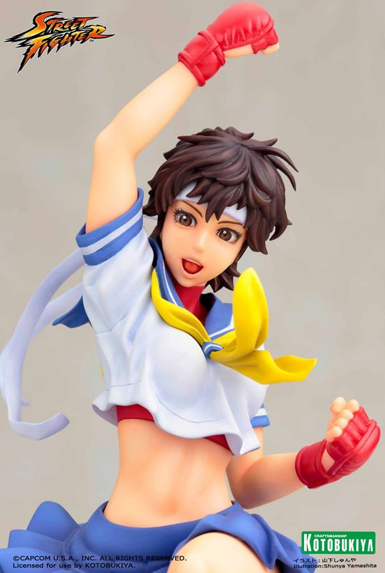 Street Fighter - Kasugano Sakura - Bishoujo Statue - Street Fighter x Bishoujo - 1/7 (Kotobukiya) photo 15