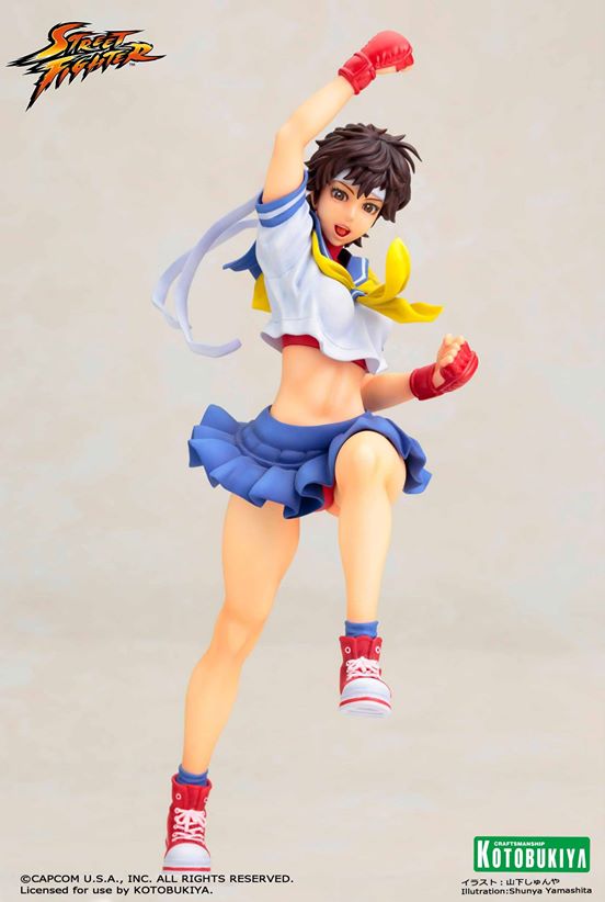 Street Fighter - Kasugano Sakura - Bishoujo Statue - Street Fighter x Bishoujo - 1/7 (Kotobukiya) photo 16
