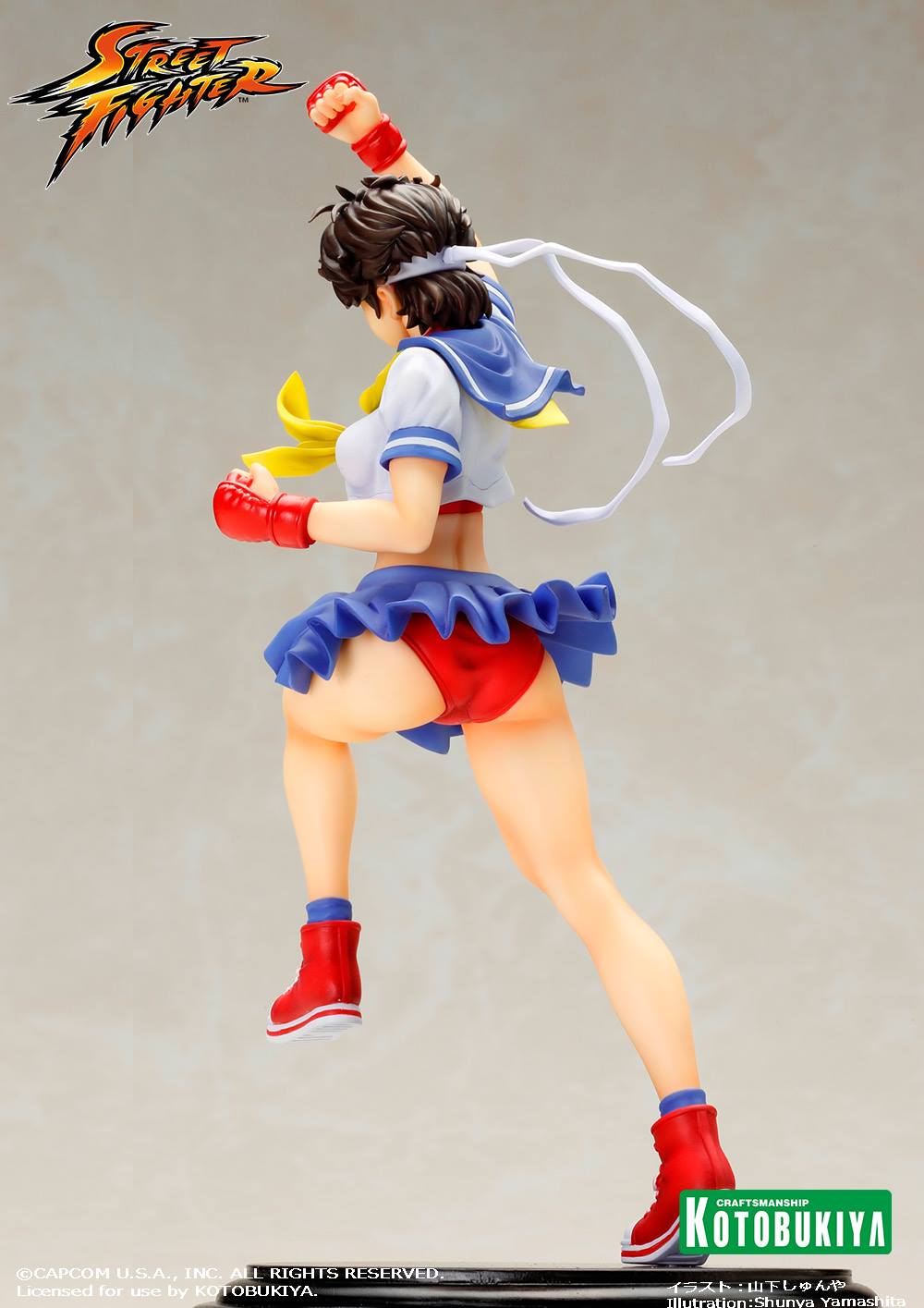 Street Fighter - Kasugano Sakura - Bishoujo Statue - Street Fighter x Bishoujo - 1/7 (Kotobukiya) photo 17