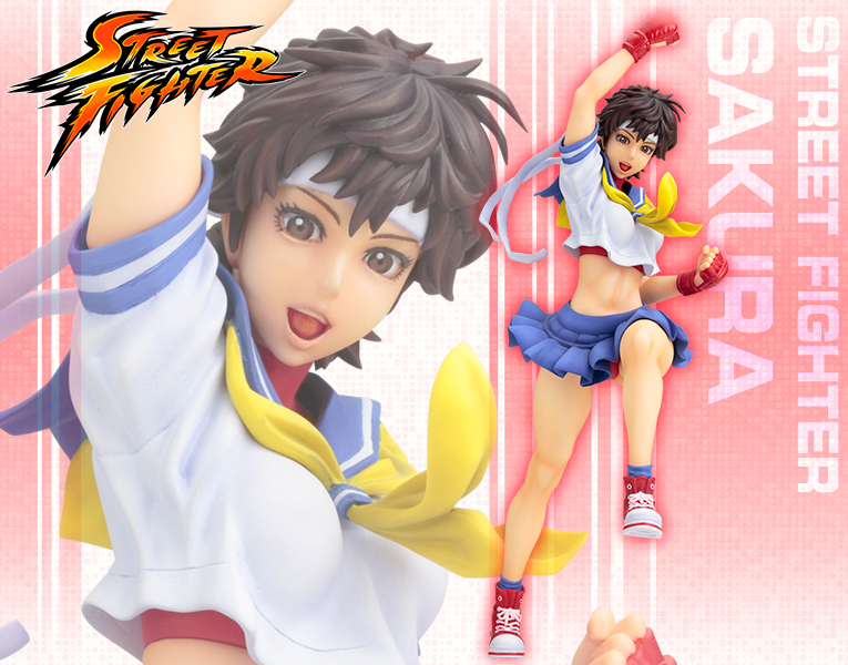 Street Fighter - Kasugano Sakura - Bishoujo Statue - Street Fighter x Bishoujo - 1/7 (Kotobukiya) photo 20