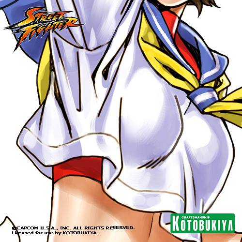 Street Fighter - Kasugano Sakura - Bishoujo Statue - Street Fighter x Bishoujo - 1/7 (Kotobukiya) photo 21