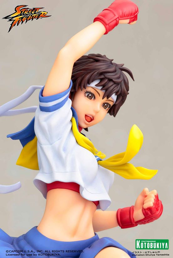 Street Fighter - Kasugano Sakura - Bishoujo Statue - Street Fighter x Bishoujo - 1/7 (Kotobukiya) photo 22