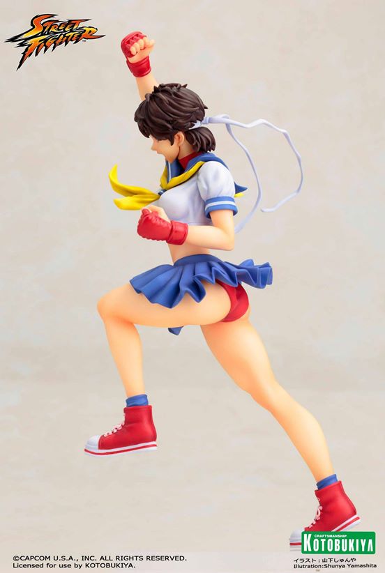 Street Fighter - Kasugano Sakura - Bishoujo Statue - Street Fighter x Bishoujo - 1/7 (Kotobukiya) photo 23