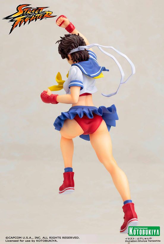 Street Fighter - Kasugano Sakura - Bishoujo Statue - Street Fighter x Bishoujo - 1/7 (Kotobukiya) photo 24