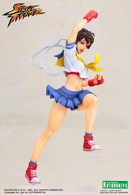 Street Fighter - Kasugano Sakura - Bishoujo Statue - Street Fighter x Bishoujo - 1/7 (Kotobukiya) photo 28