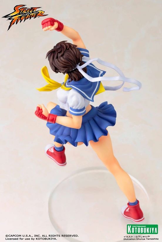 Street Fighter - Kasugano Sakura - Bishoujo Statue - Street Fighter x Bishoujo - 1/7 (Kotobukiya) photo 29