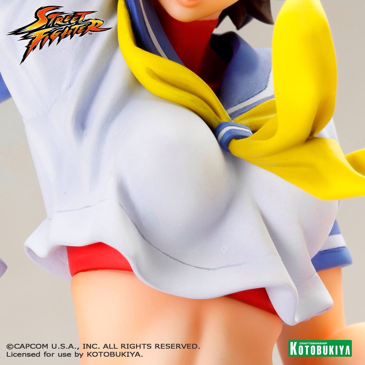 Street Fighter - Kasugano Sakura - Bishoujo Statue - Street Fighter x Bishoujo - 1/7 (Kotobukiya) photo 30