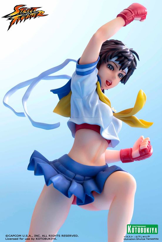 Street Fighter - Kasugano Sakura - Bishoujo Statue - Street Fighter x Bishoujo - 1/7 (Kotobukiya) photo 31