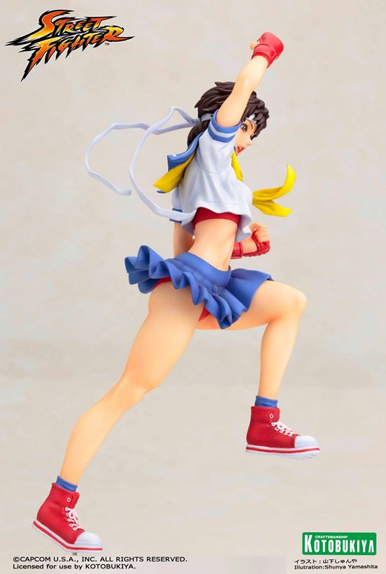 Street Fighter - Kasugano Sakura - Bishoujo Statue - Street Fighter x Bishoujo - 1/7 (Kotobukiya) photo 33