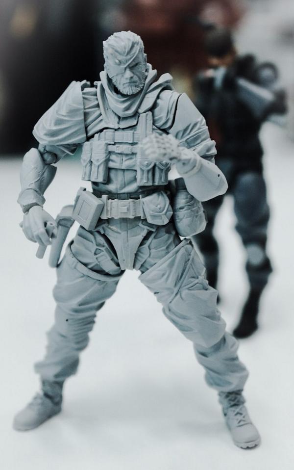 Metal Gear Solid V: The Phantom Pain - Venom Snake - Revolmini (rm-012) - Revoltech (Kaiyodo)