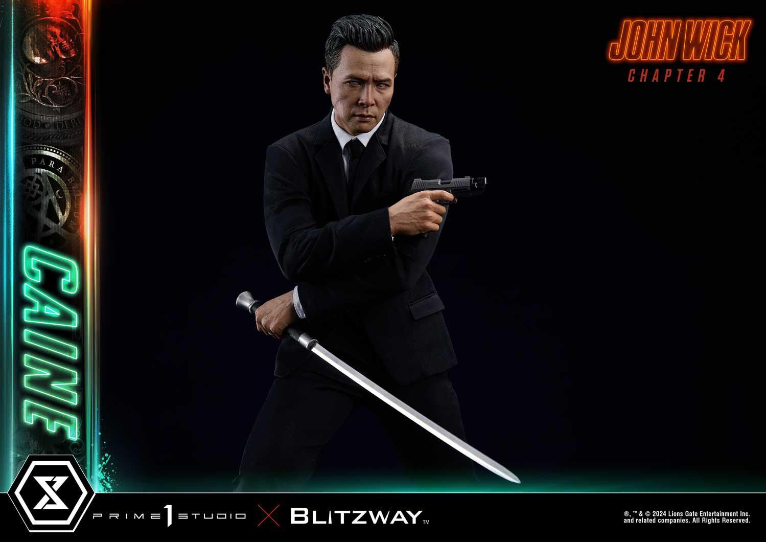 John Wick: Chapter 4 - Caine - Premium Masterline (PMJWK-02) - 1/4 (Blitzway, Prime 1 Studio)