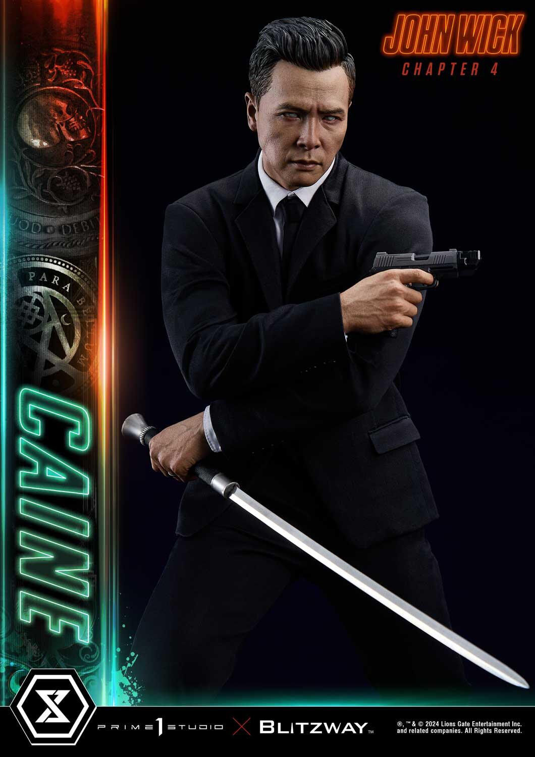 John Wick: Chapter 4 - Caine - Premium Masterline (PMJWK-02) - 1/4 (Blitzway, Prime 1 Studio) photo 3