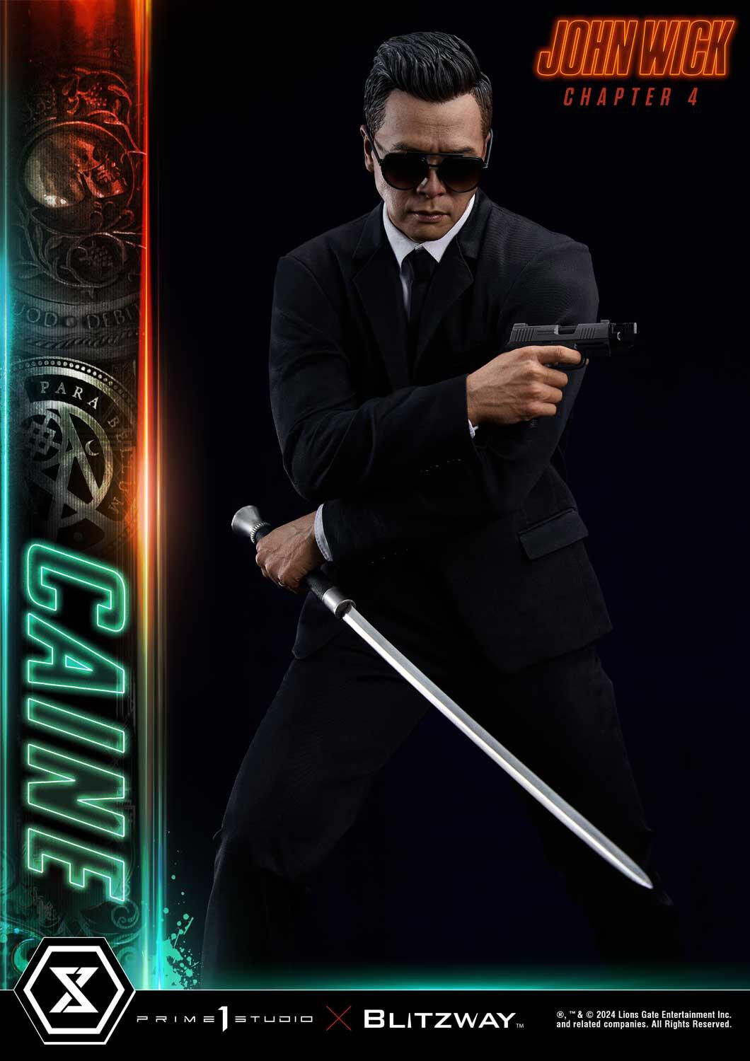 John Wick: Chapter 4 - Caine - Premium Masterline (PMJWK-02) - 1/4 (Blitzway, Prime 1 Studio) photo 4