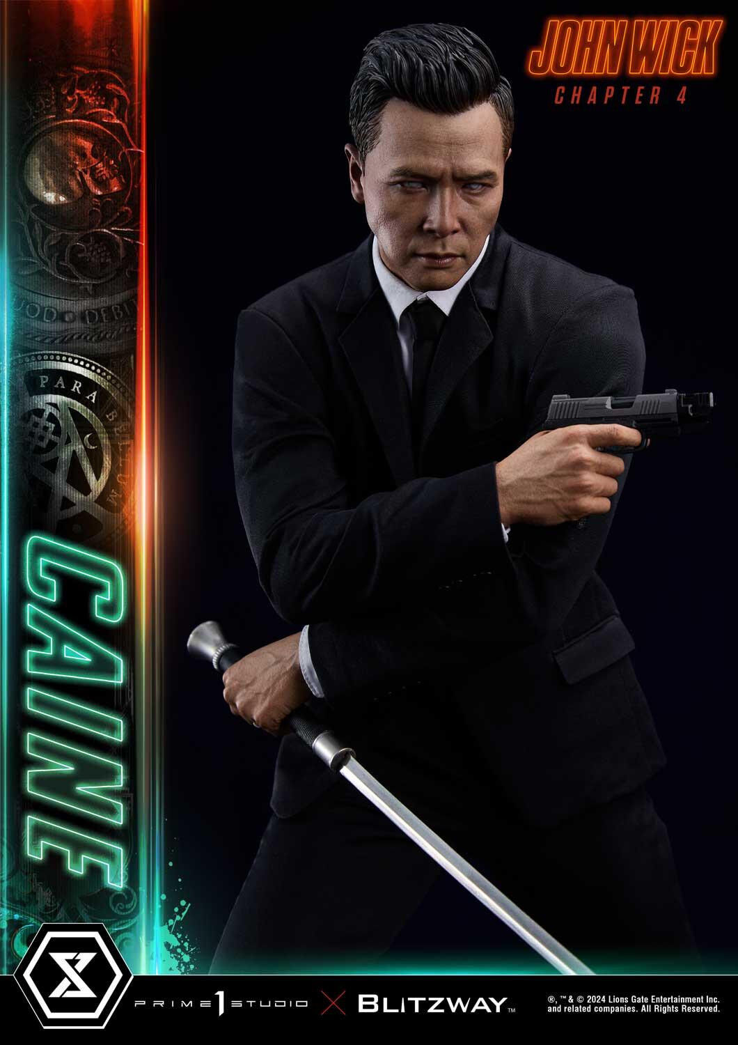 John Wick: Chapter 4 - Caine - Premium Masterline (PMJWK-02) - 1/4 (Blitzway, Prime 1 Studio) photo 5